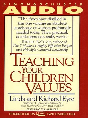 cover image of Teaching Your Children Values